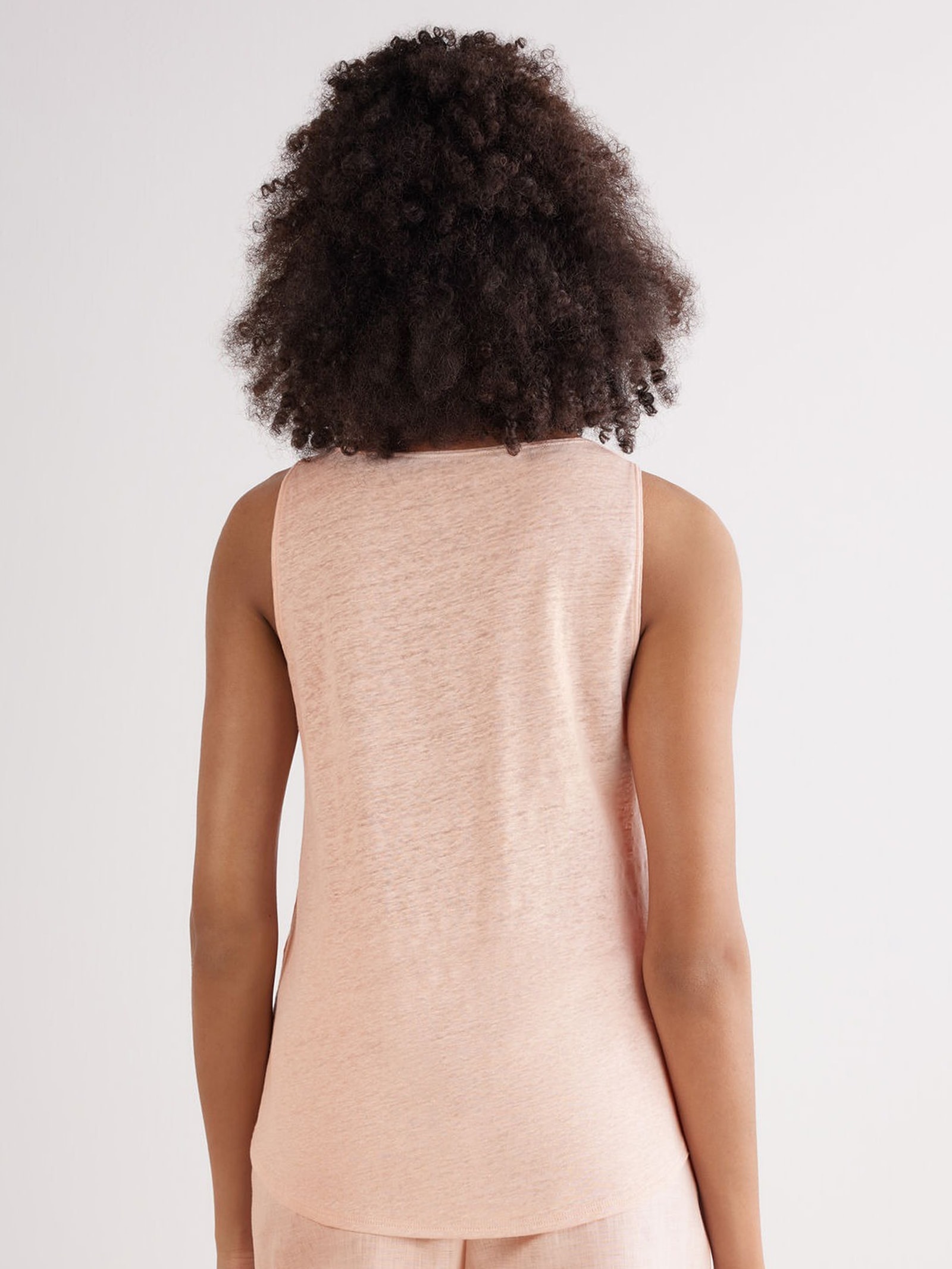 Regata Em Linho The Pure Linen Rosa Intimissimi