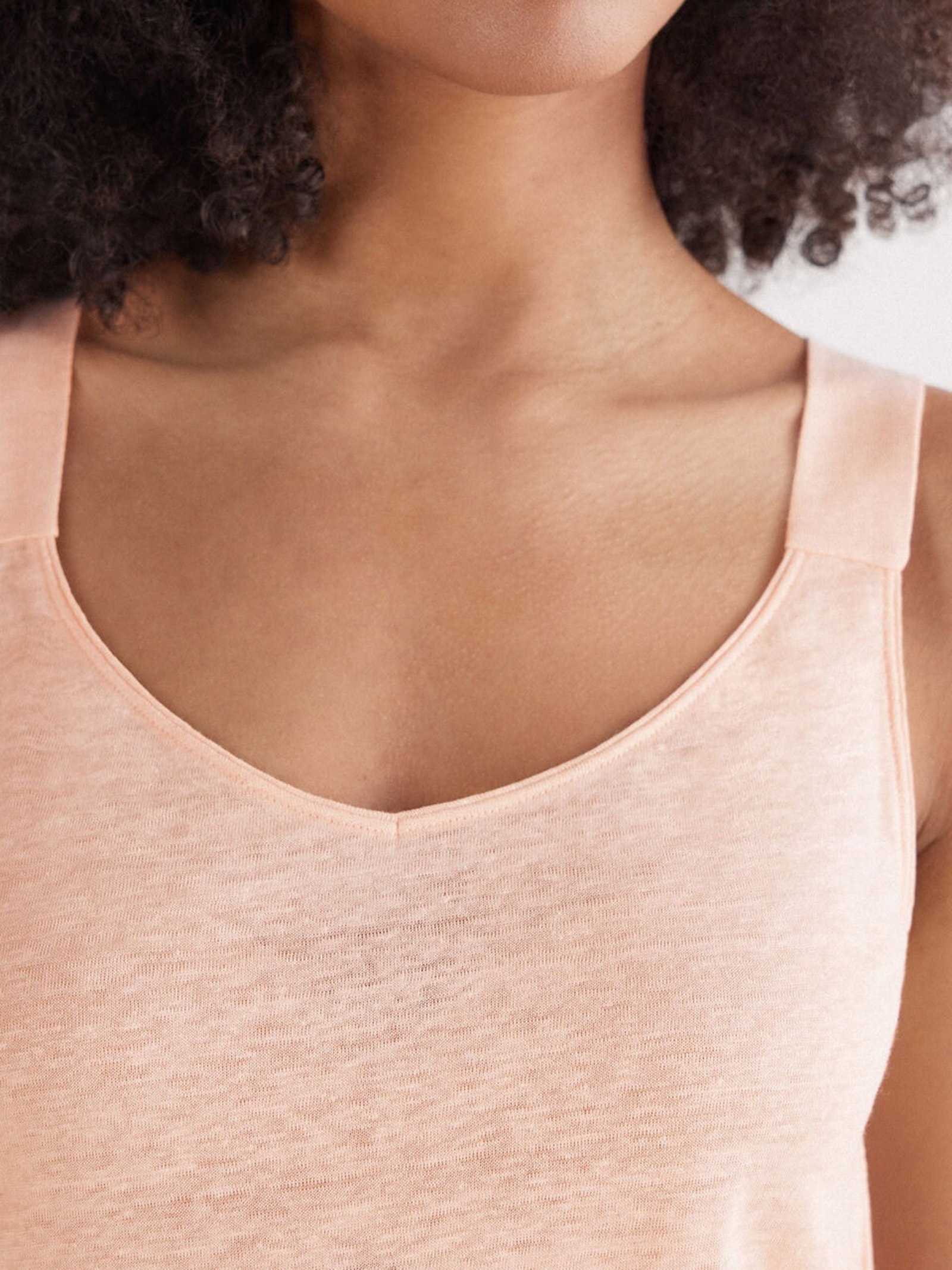 Regata Em Linho The Pure Linen Rosa Intimissimi