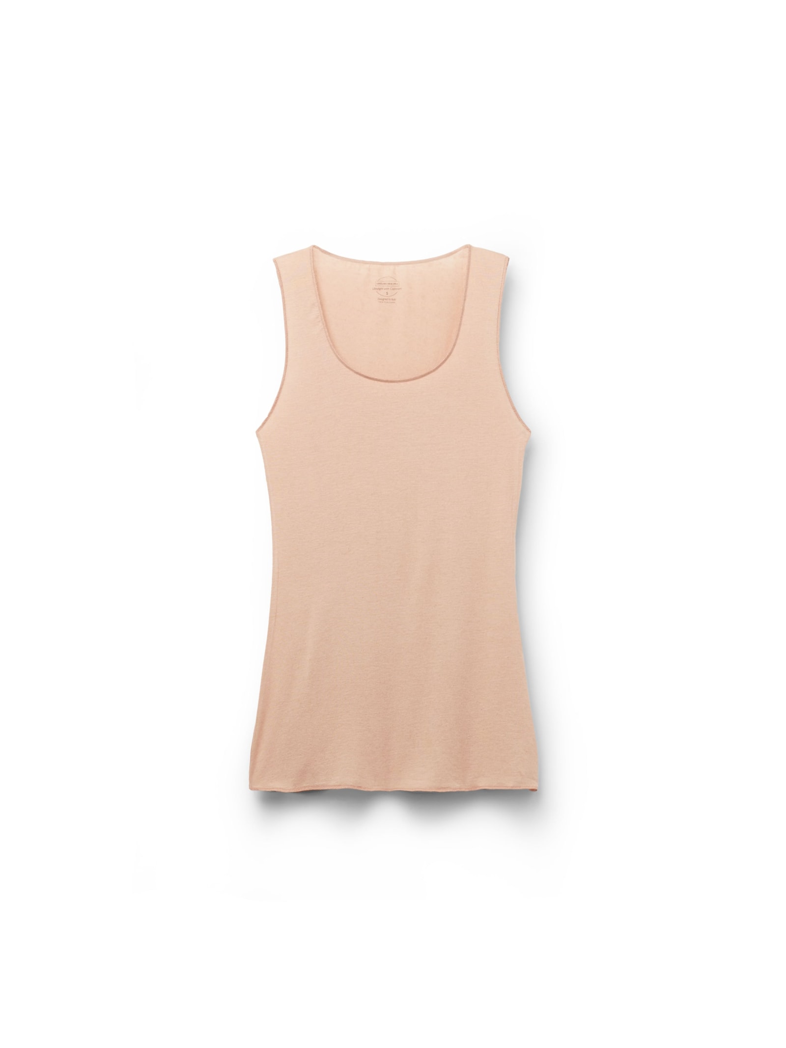 Regata Em Modal e Cashmere Ultralight Bege Intimissimi