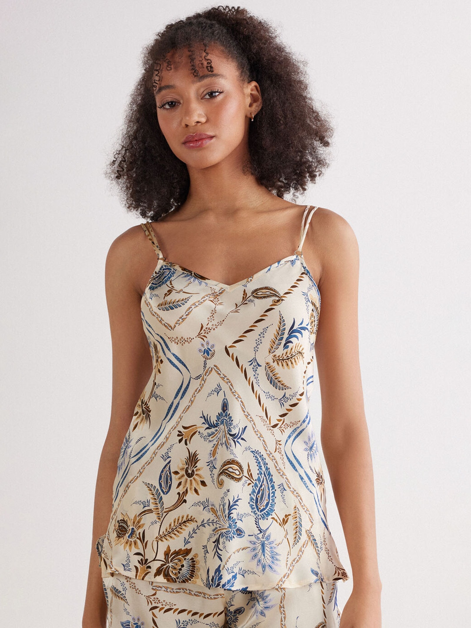 Regata Em Seda Italian Riviera Bege Intimissimi