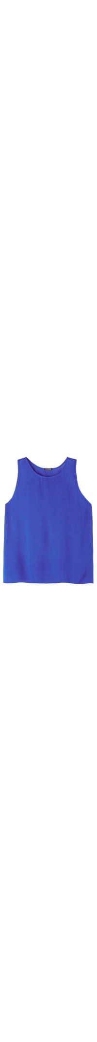 Regata Em Viscose - Azul