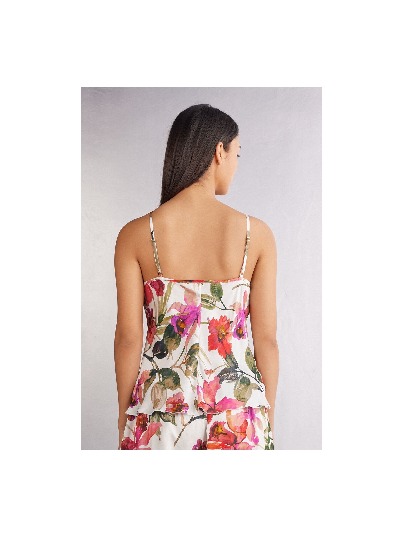Regata Em Viscose Imaginary Journey Branco Intimissimi