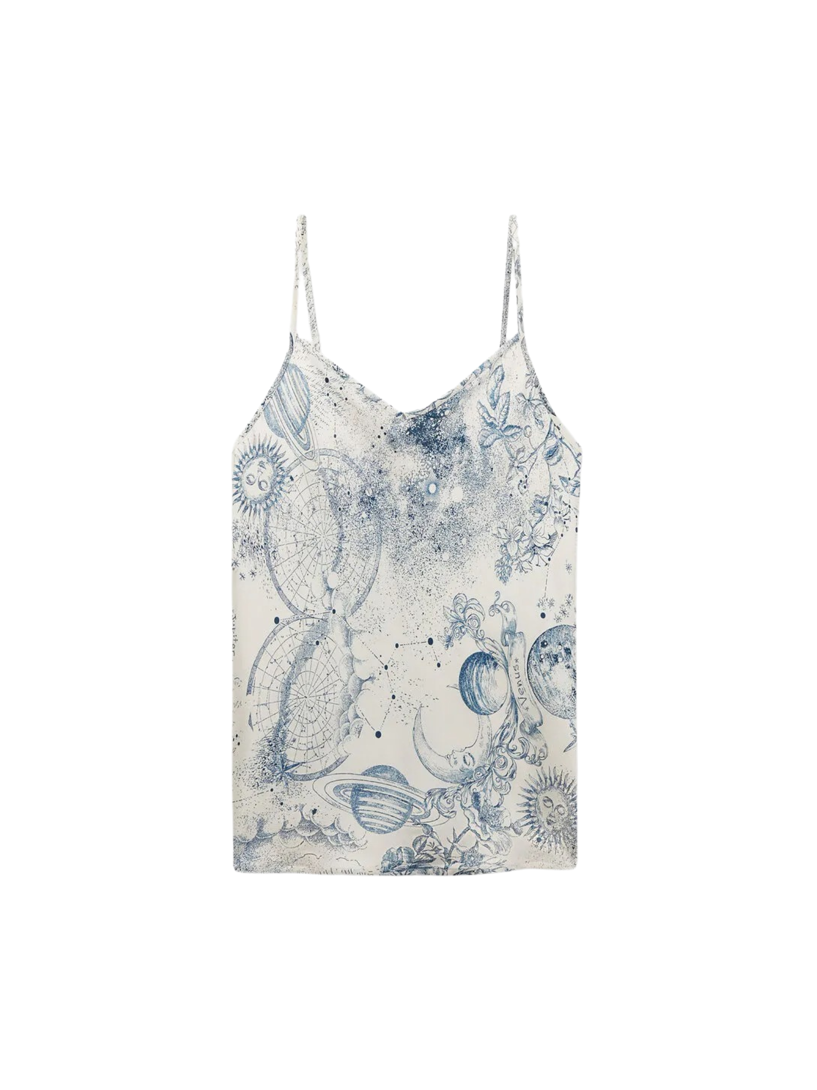 Regata Em Viscose Luxury Dreams Azul Intimissimi