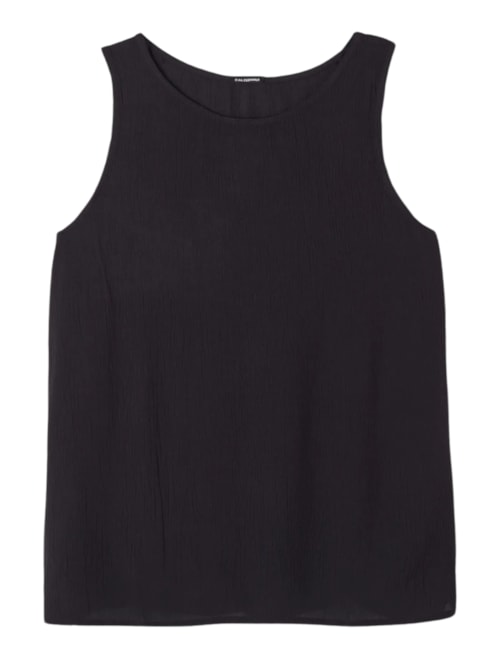 Regata Em Viscose – Preto