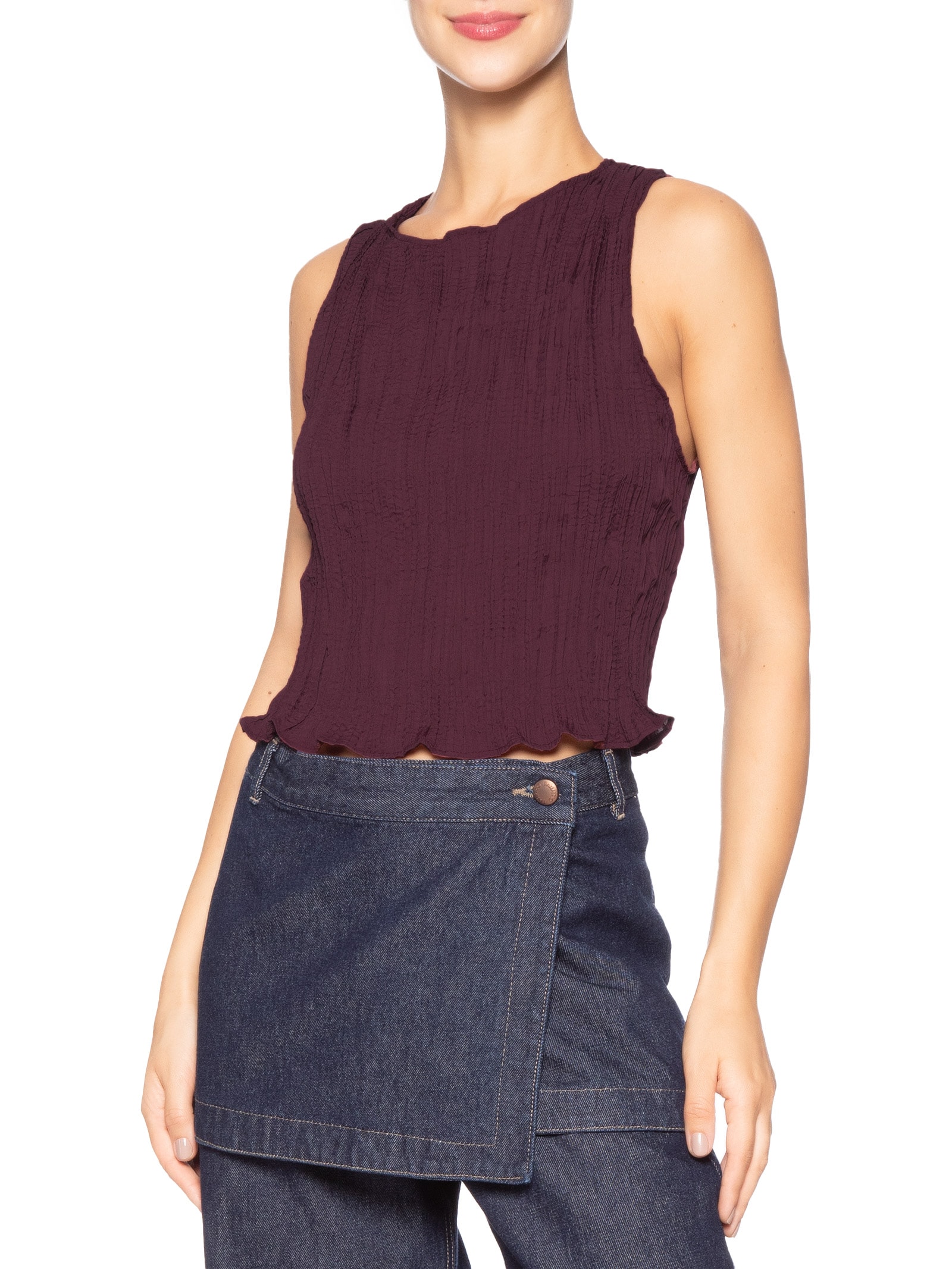 Regata Feminina 3D Marrom Farm