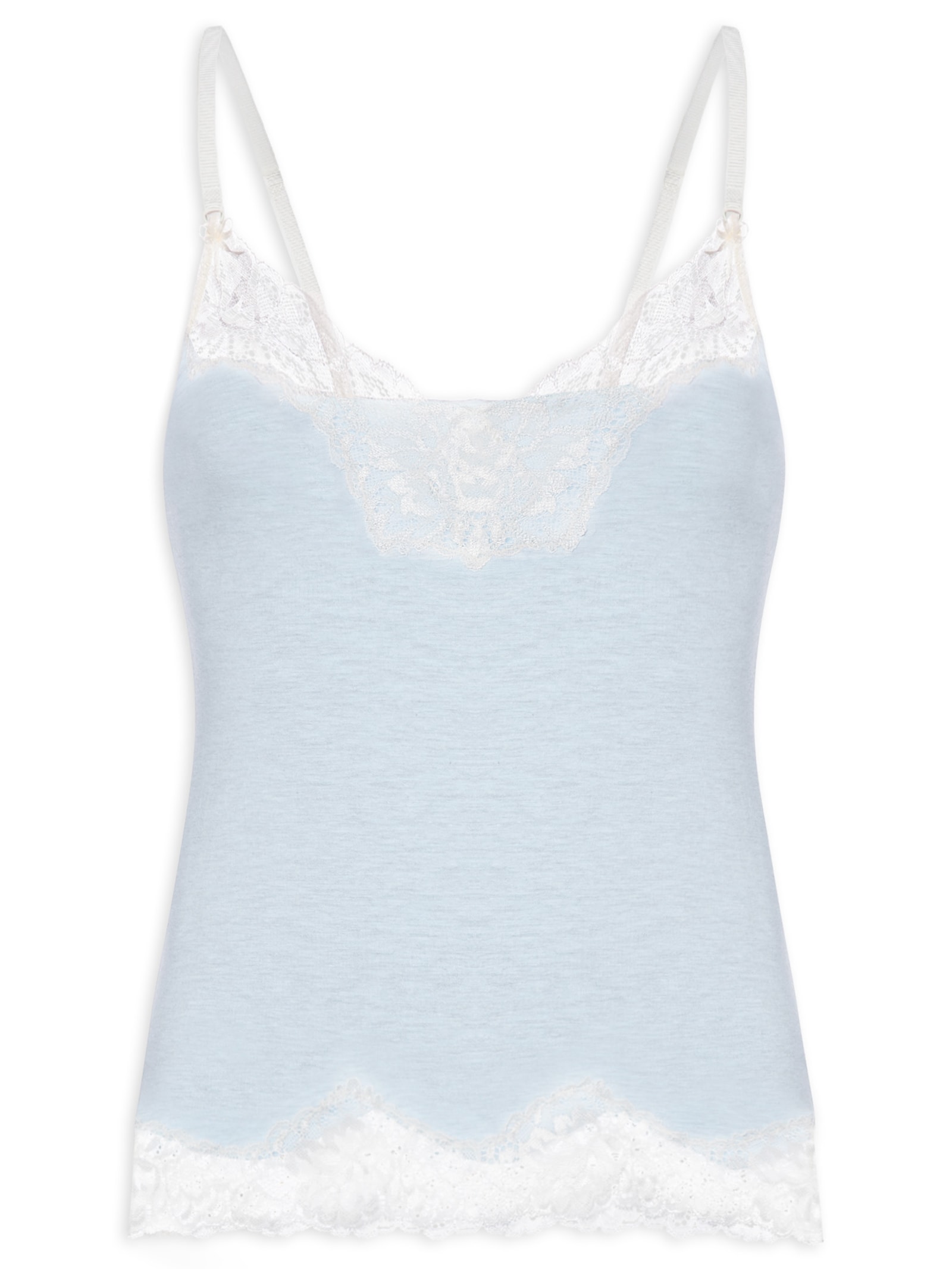 Regata Feminina Alça Regata Flower Co Azul Jogê