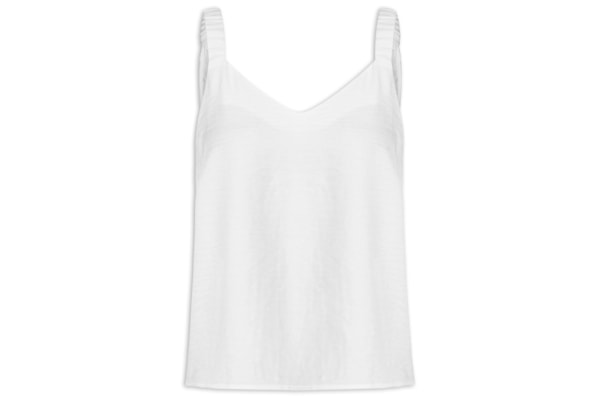 Regata Feminina Alcinha - Branco