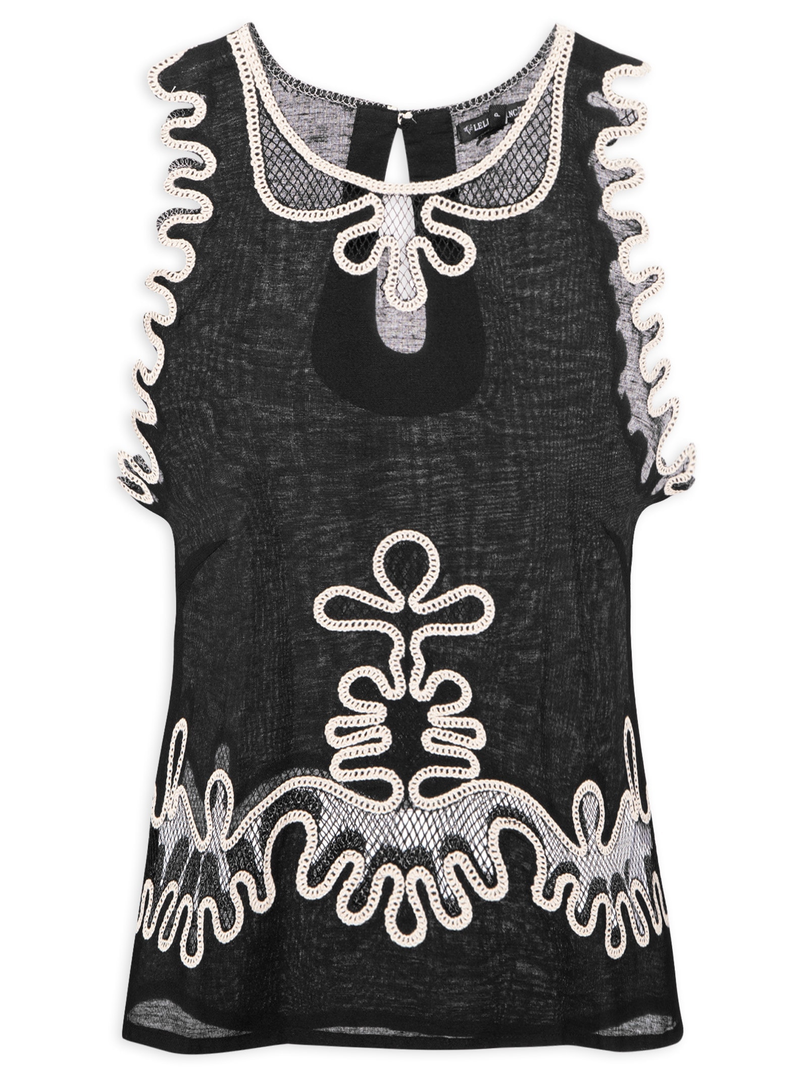 Regata Feminina Amala Preto Le Lis