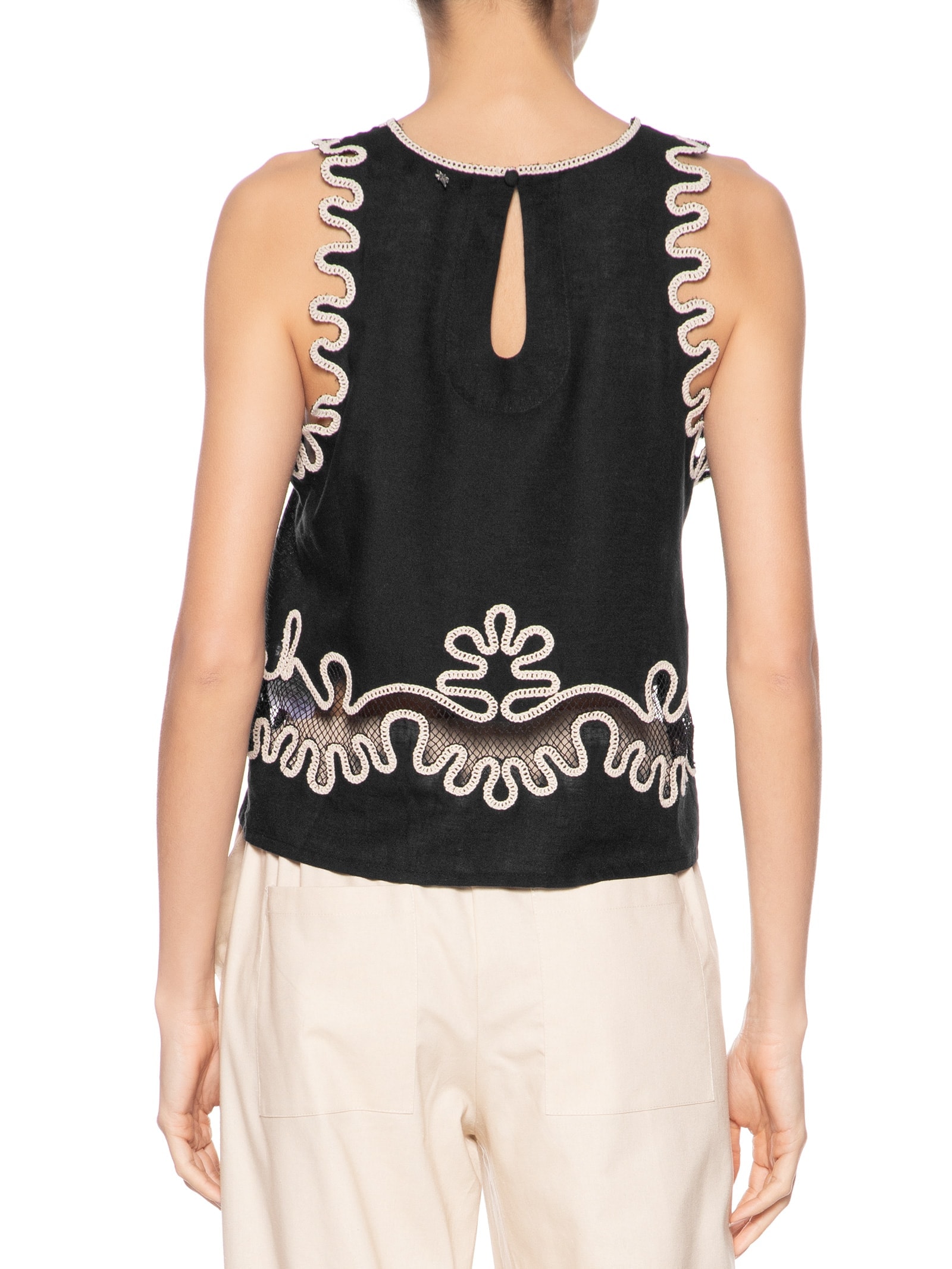 Regata Feminina Amala Preto Le Lis