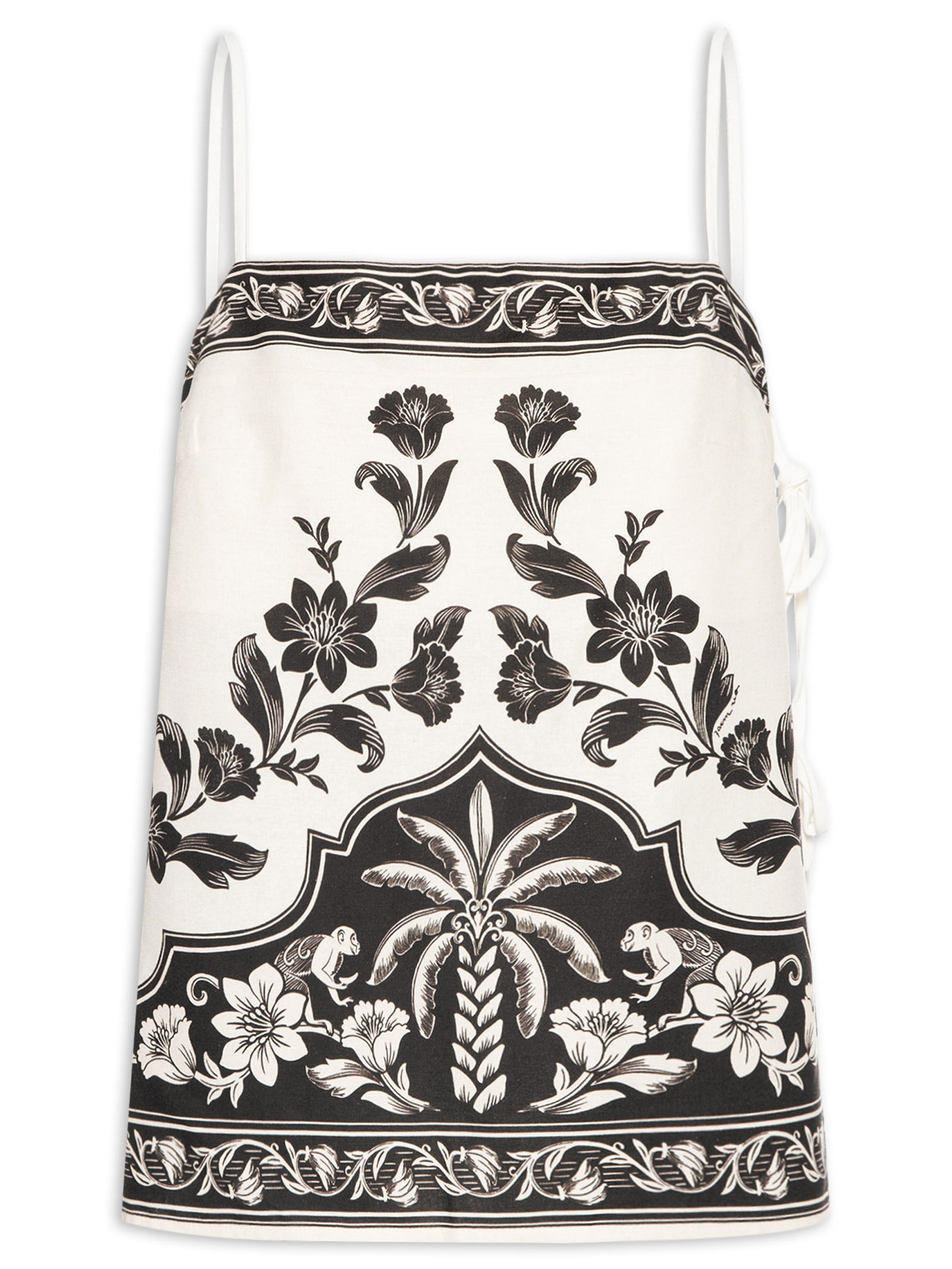 Regata Feminina Amarrações Guanacaste Branco Farm