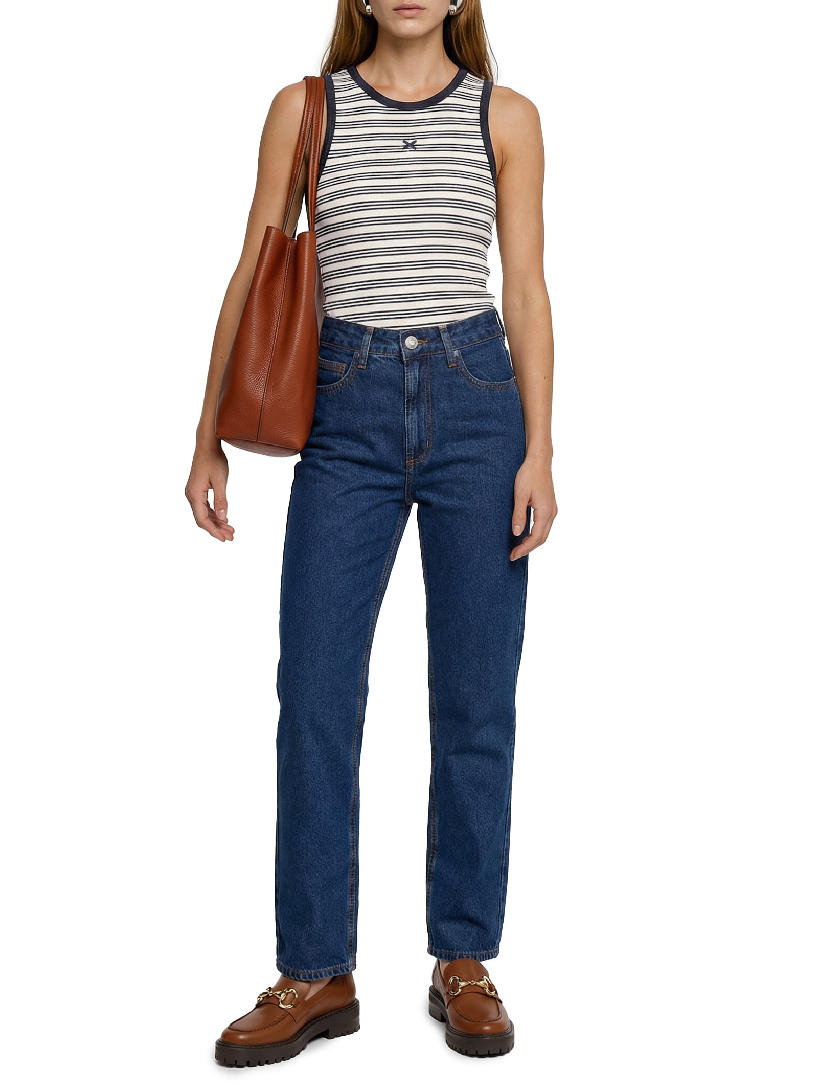 Regata Feminina Azul Hering