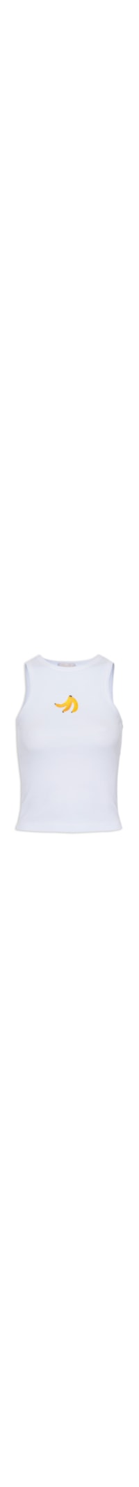 Regata Feminina Banana - Branco