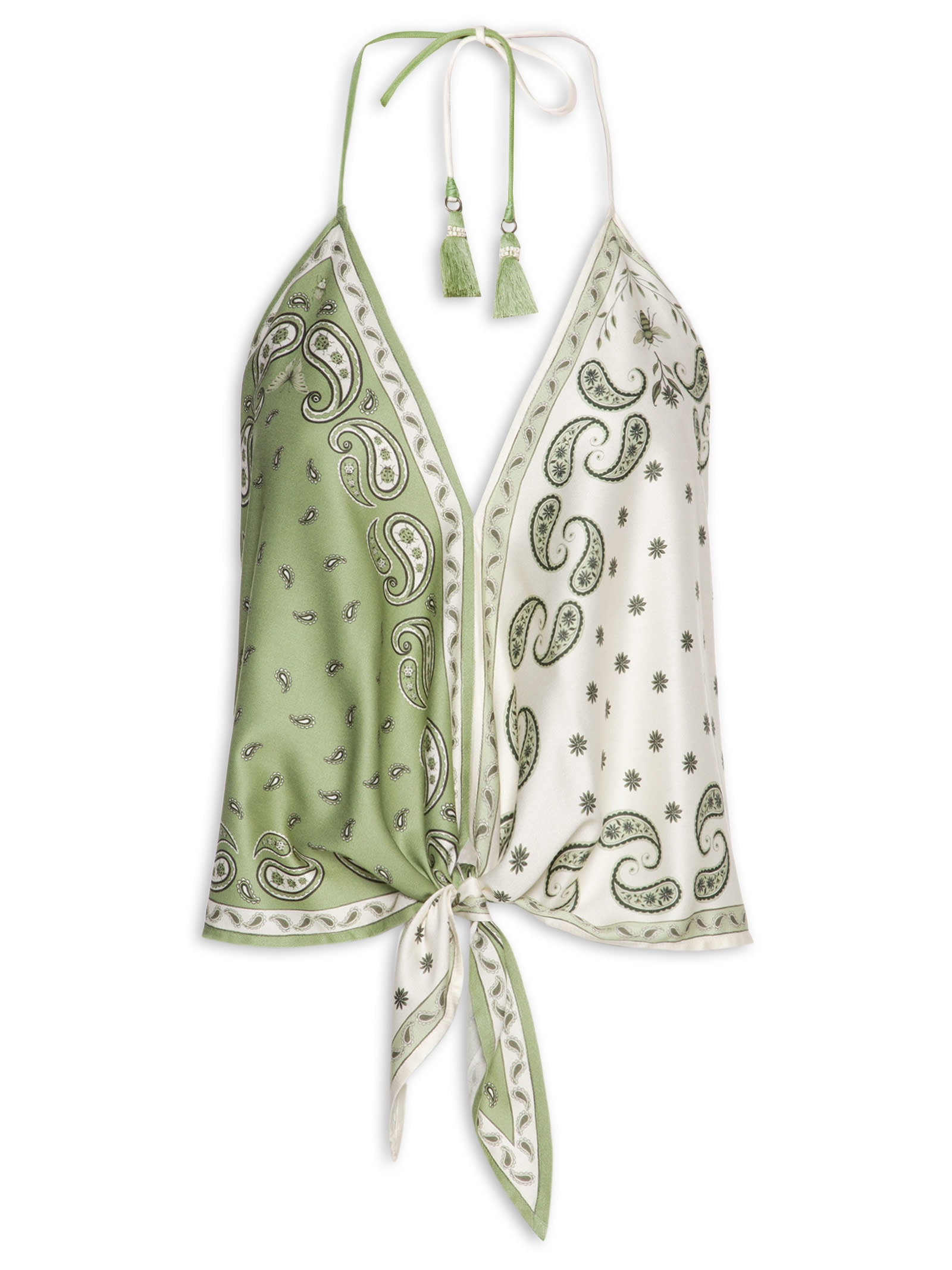 Regata Feminina Bandanas Jardim – Verde Farm