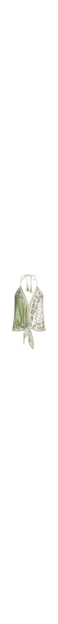 Regata Feminina Bandanas Jardim – Verde