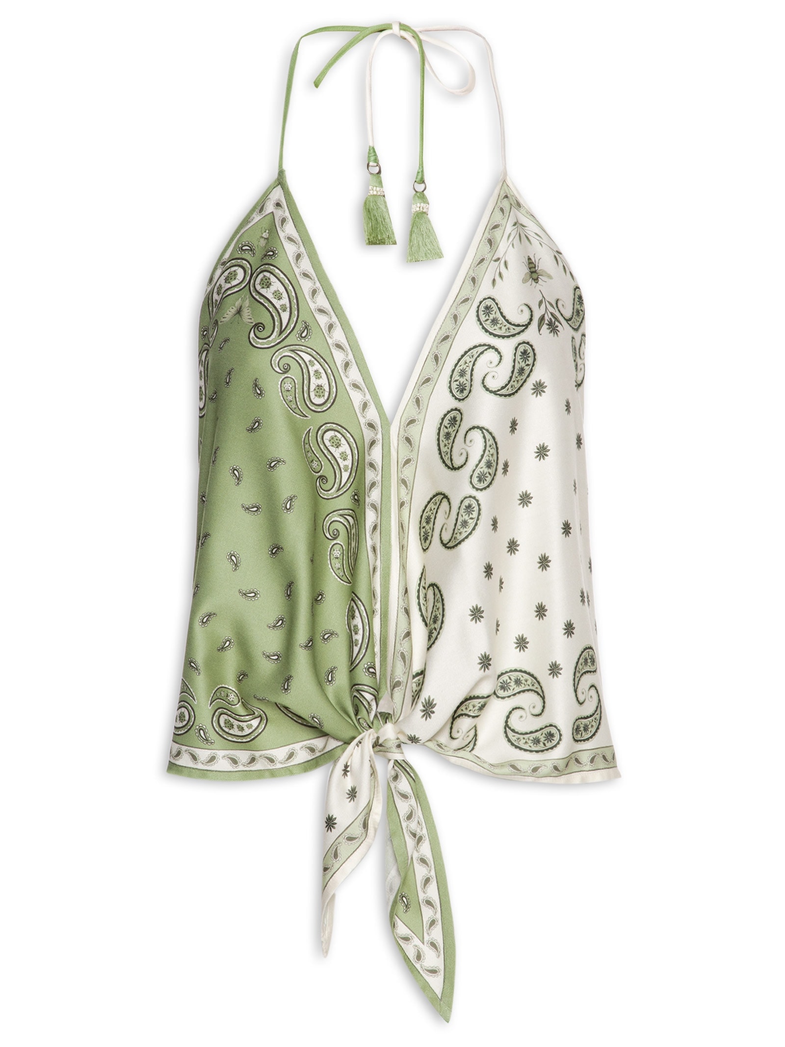 Regata Feminina Bandanas Jardim – Verde Farm