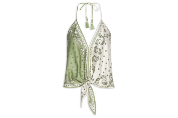 Regata Feminina Bandanas Jardim – Verde