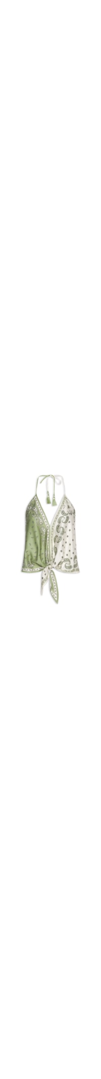 Regata Feminina Bandanas Jardim – Verde