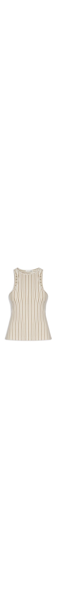 Regata Feminina Basic Fio Tinto - Bege