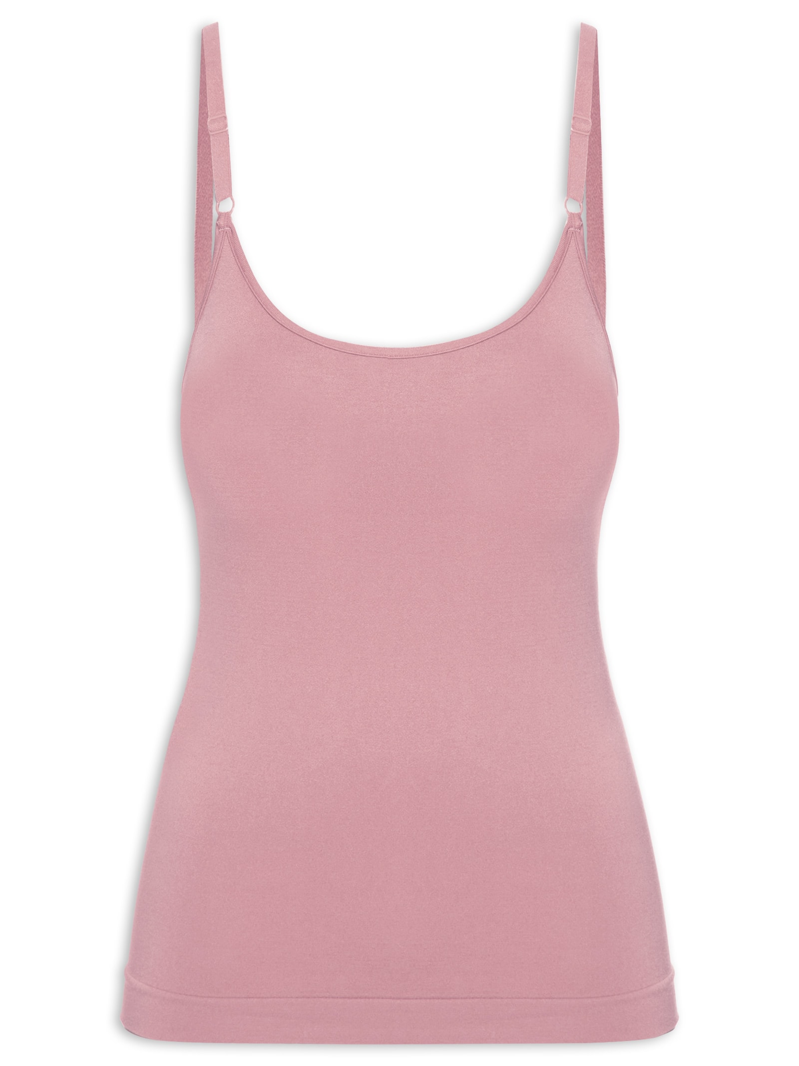 Regata Feminina Básica Alcinha Com Bojo Vermelho Basiq