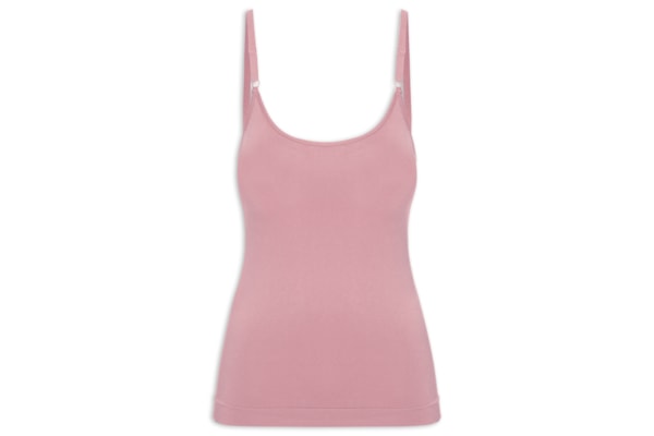 Regata Feminina Básica Alcinha Com Bojo - Vermelho