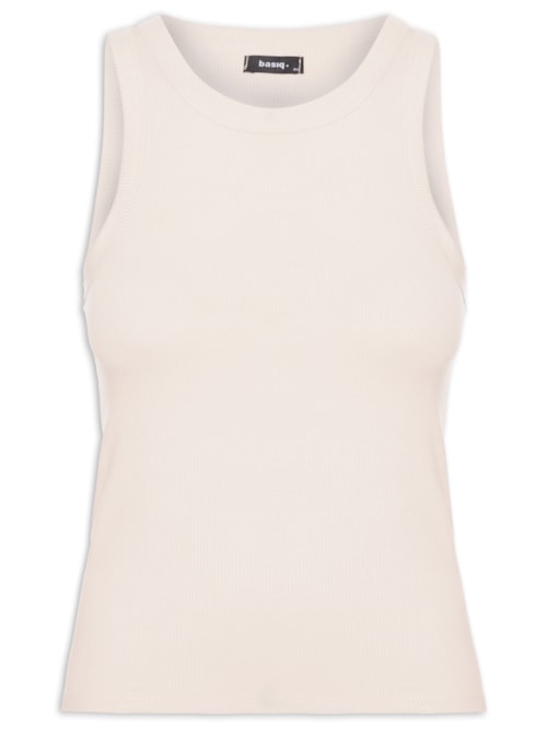 Regata Feminina Básica Canelada – Off White