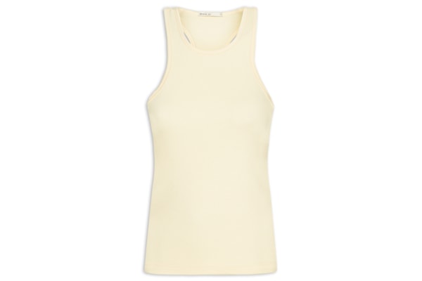 Regata Feminina Básica Canelado - Bege