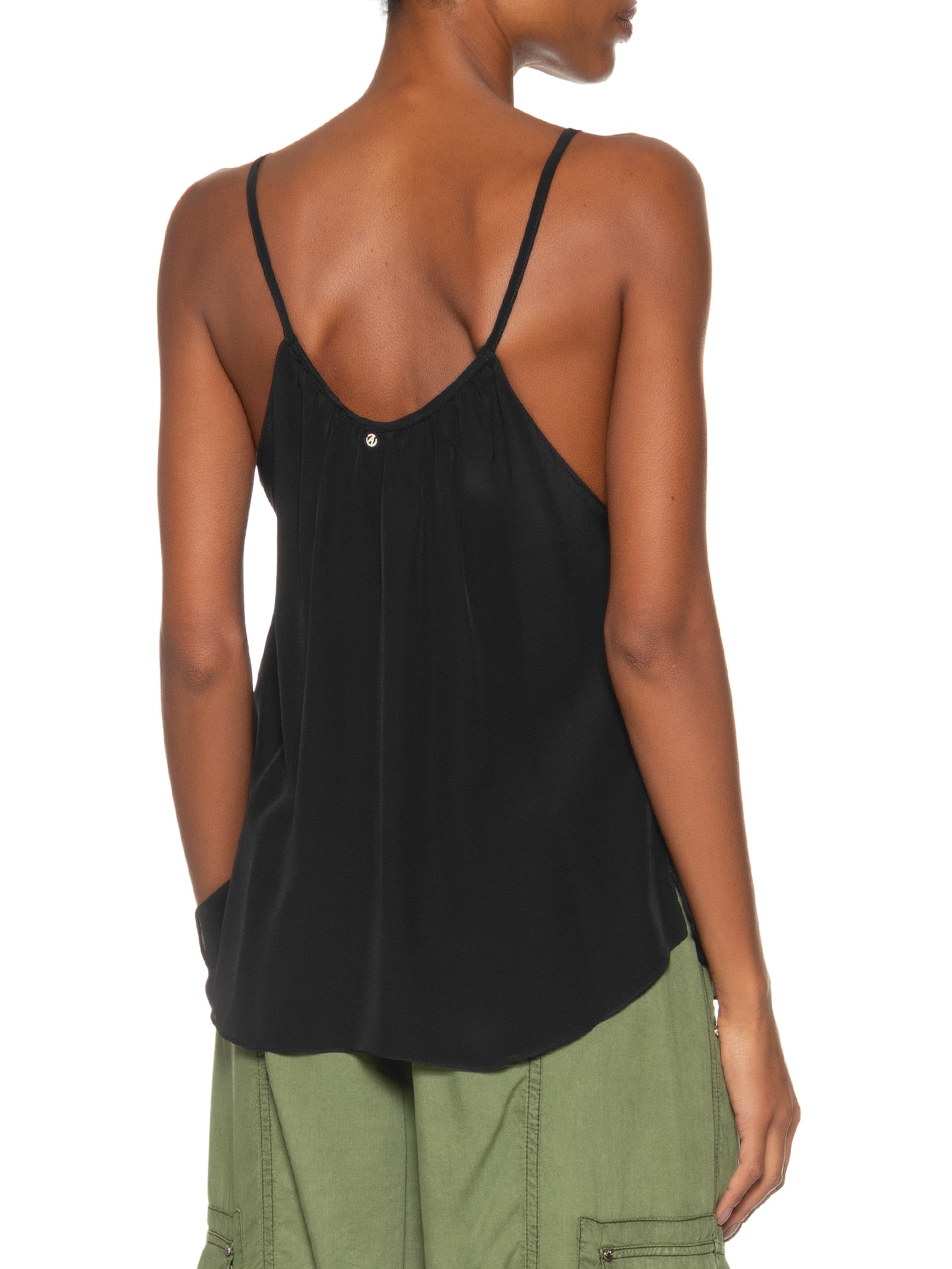 Regata Feminina Básica Preta Animale