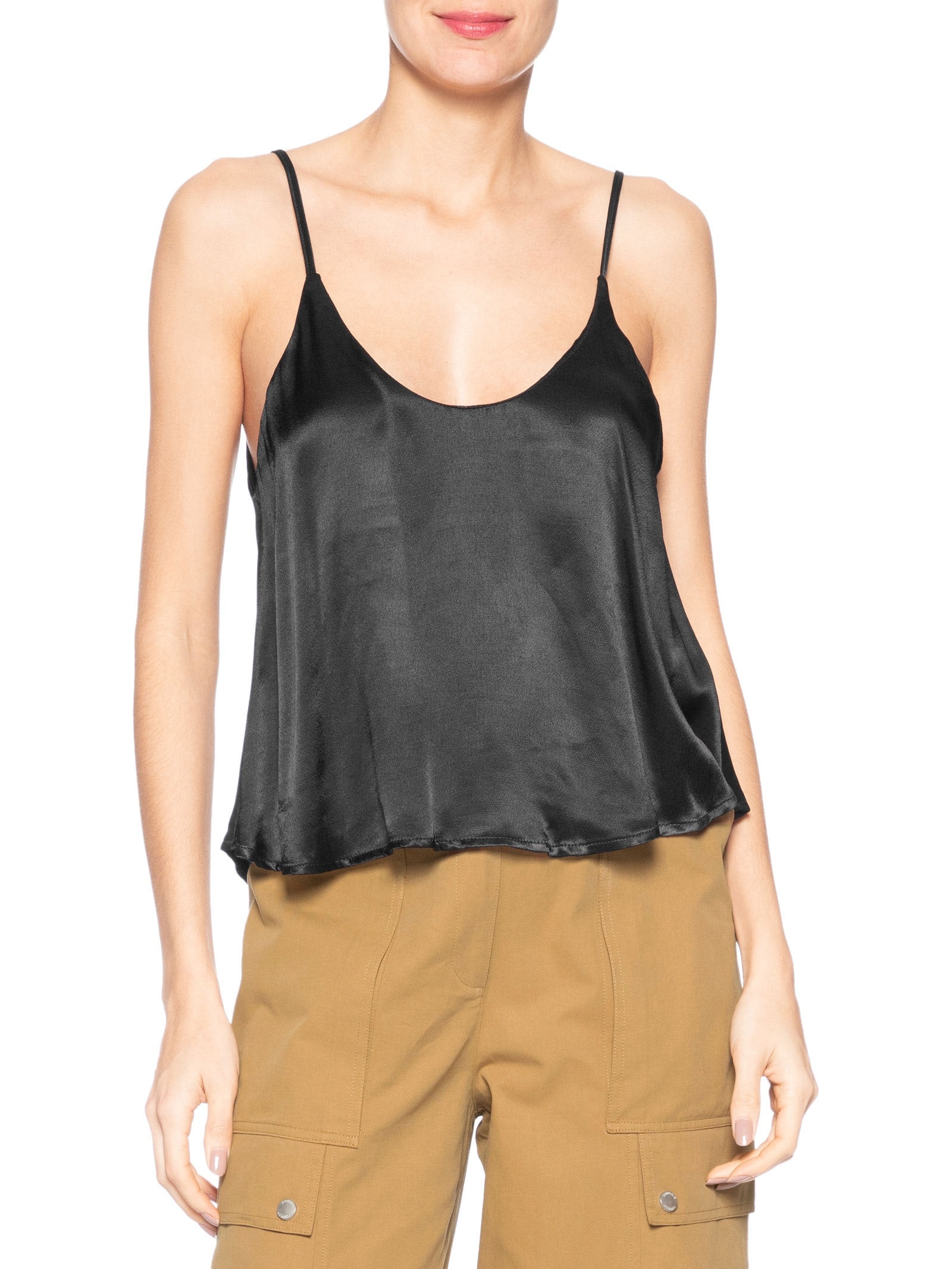 Regata Feminina Básica Preto Animale Jeans