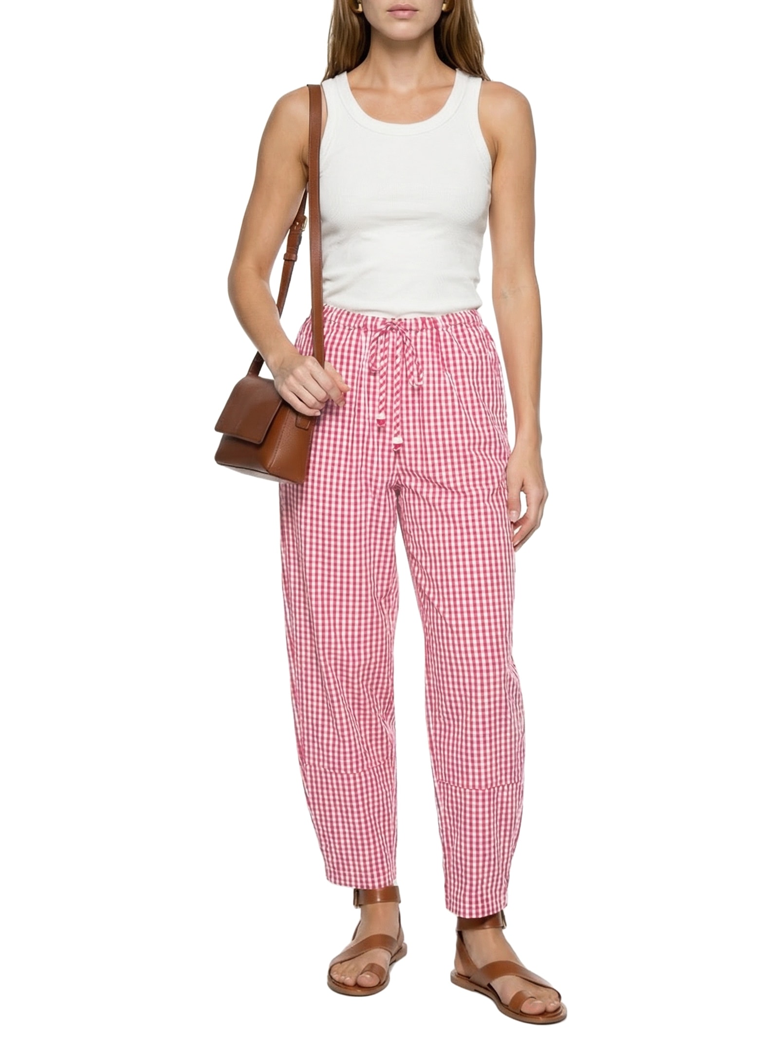 Regata Feminina Básica Rib Com Elastano Branco Cantão