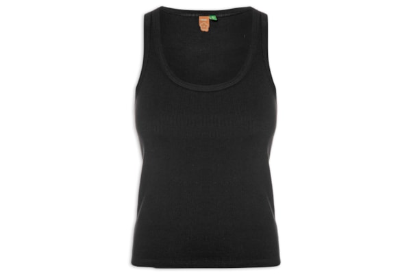 Regata Feminina Básica Ribana - Preto