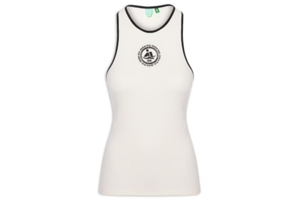 Regata Feminina Bicolor Bordada Rio - Branco
