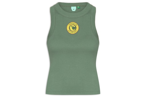 Regata Feminina Bordada Brazuca - Verde