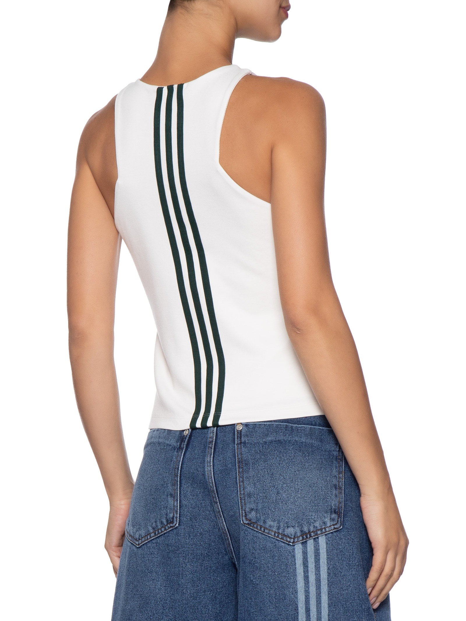 Regata Feminina Branco Forum + Adidas