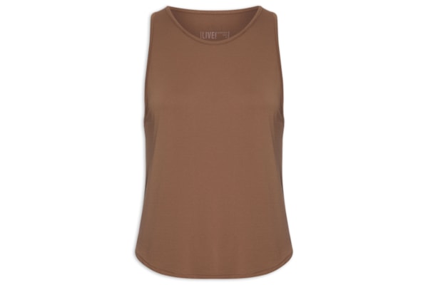 Regata Feminina Breath Back Comfort - Marrom