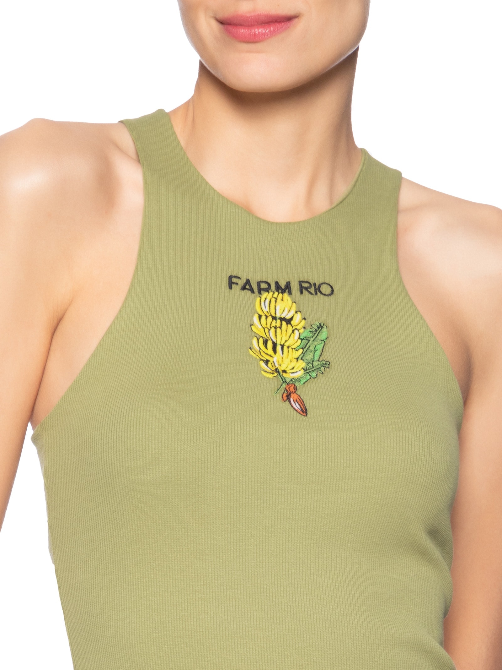 Regata Feminina Cacho de Banana Verde Farm