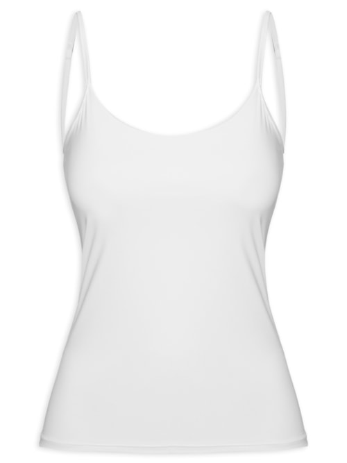 Regata Feminina Camisete Harmony – Branco