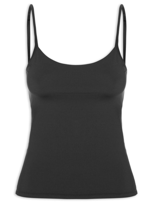 Regata Feminina Camisete – Preto