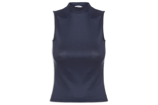 Regata Feminina Canelada - Azul