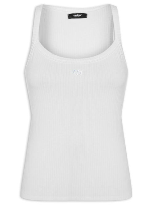 Regata Feminina Canelada - Branco