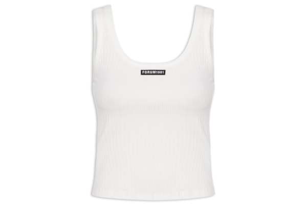 Regata Feminina Canelada - Branco