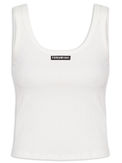 Regata Feminina Canelada – Branco