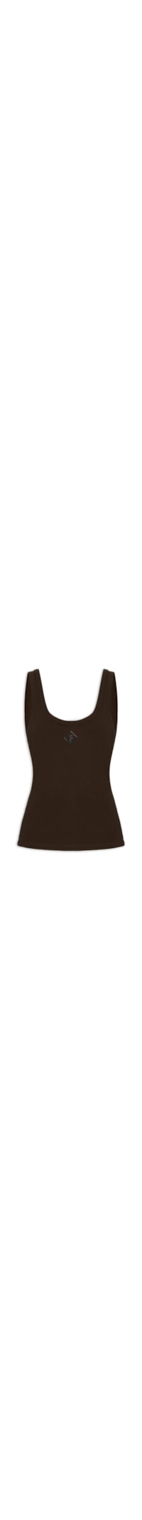 Regata Feminina Canelada - Marrom