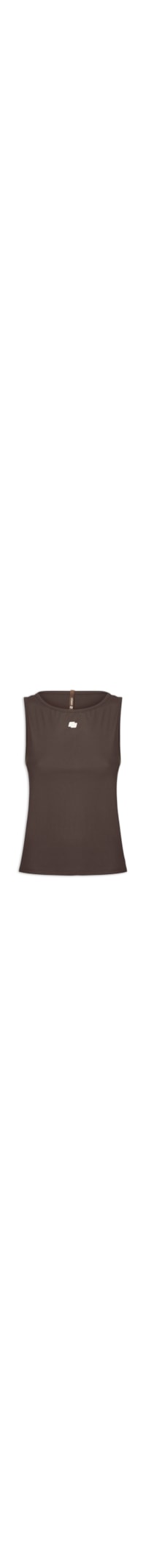 Regata Feminina Canelada - Marrom