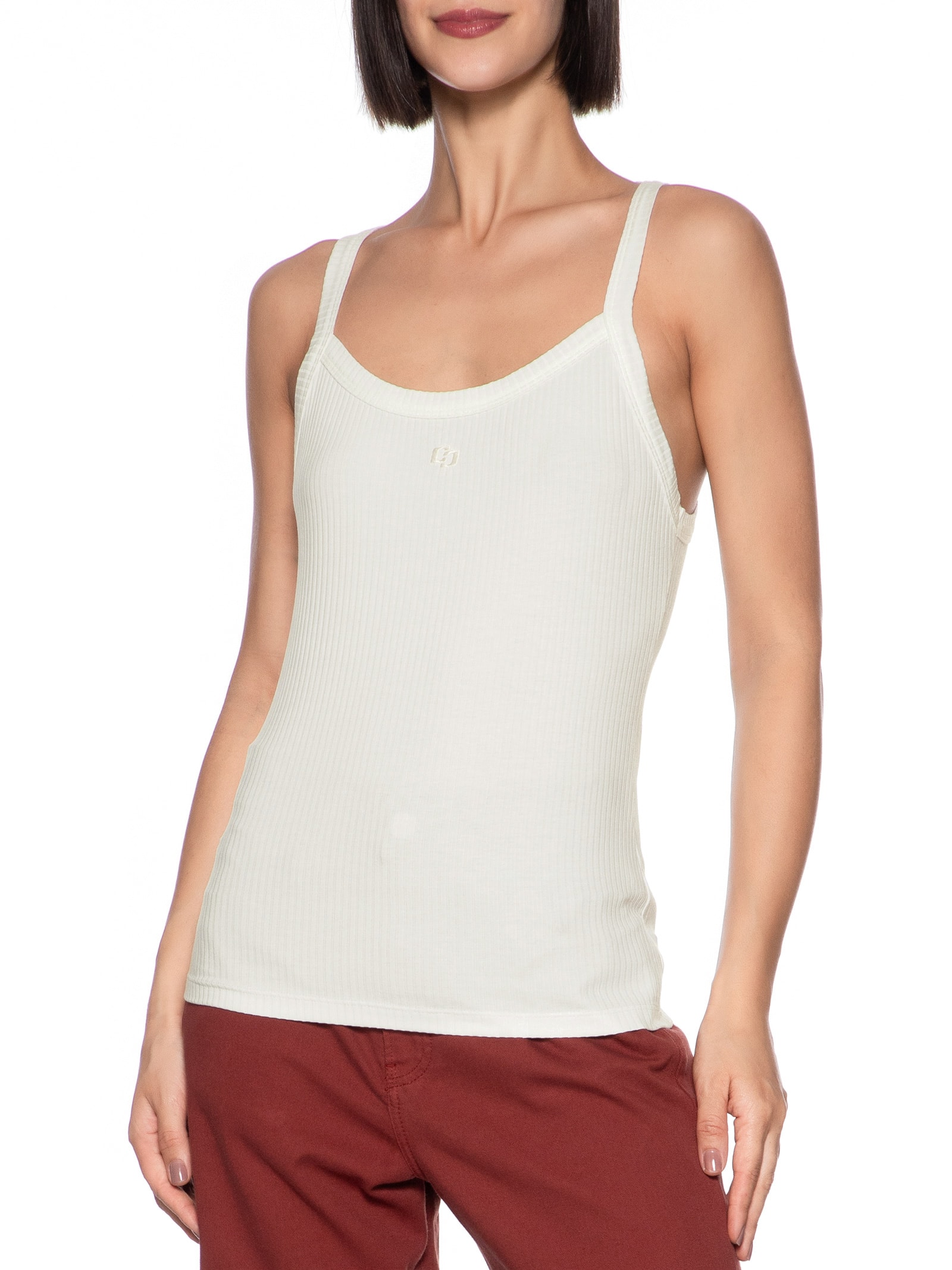 Regata Feminina Canelada Off White Colcci