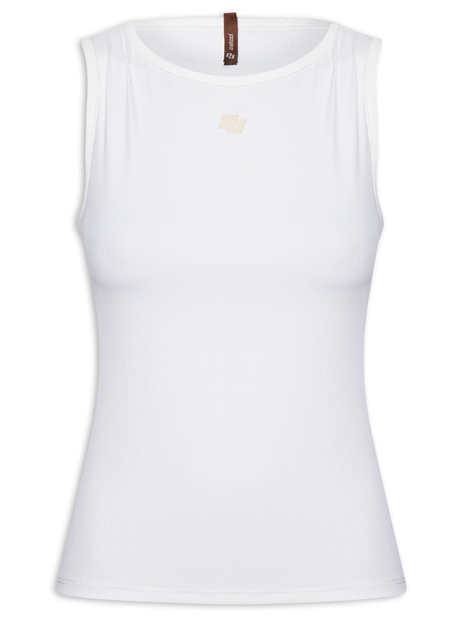 Regata Feminina Canelada Off White Colcci