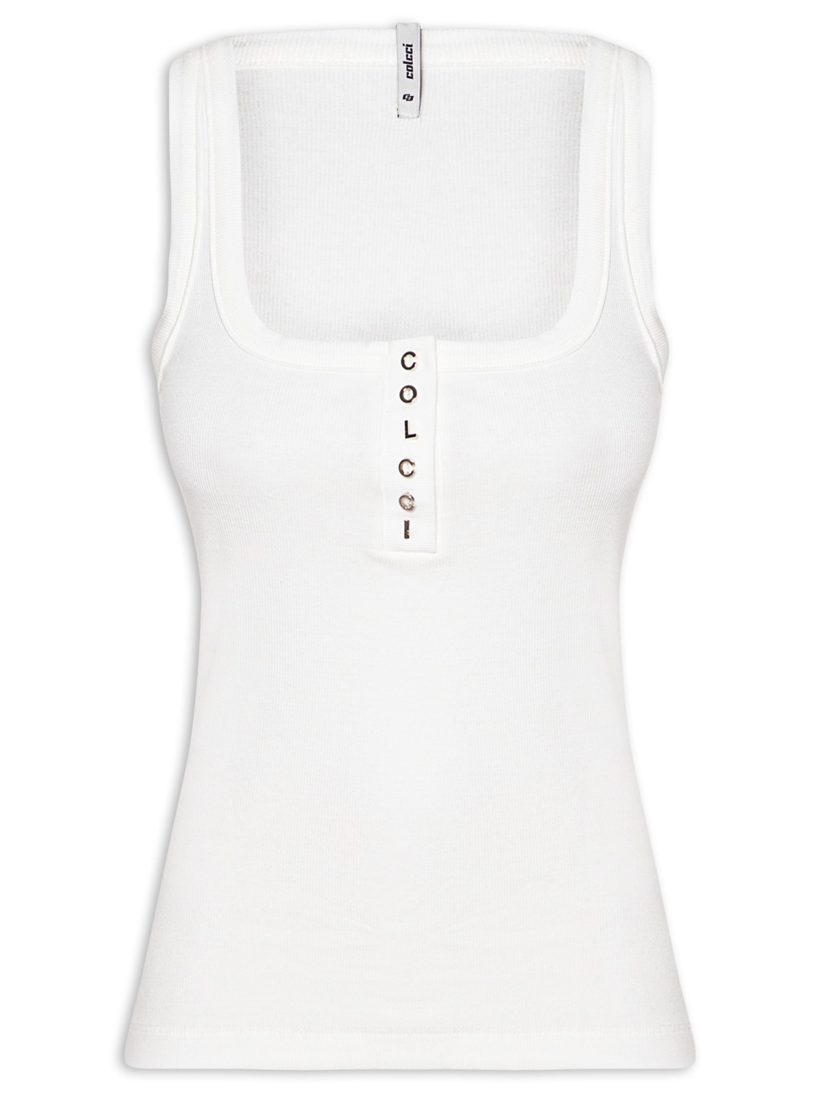 Regata Feminina Canelada Off White Colcci