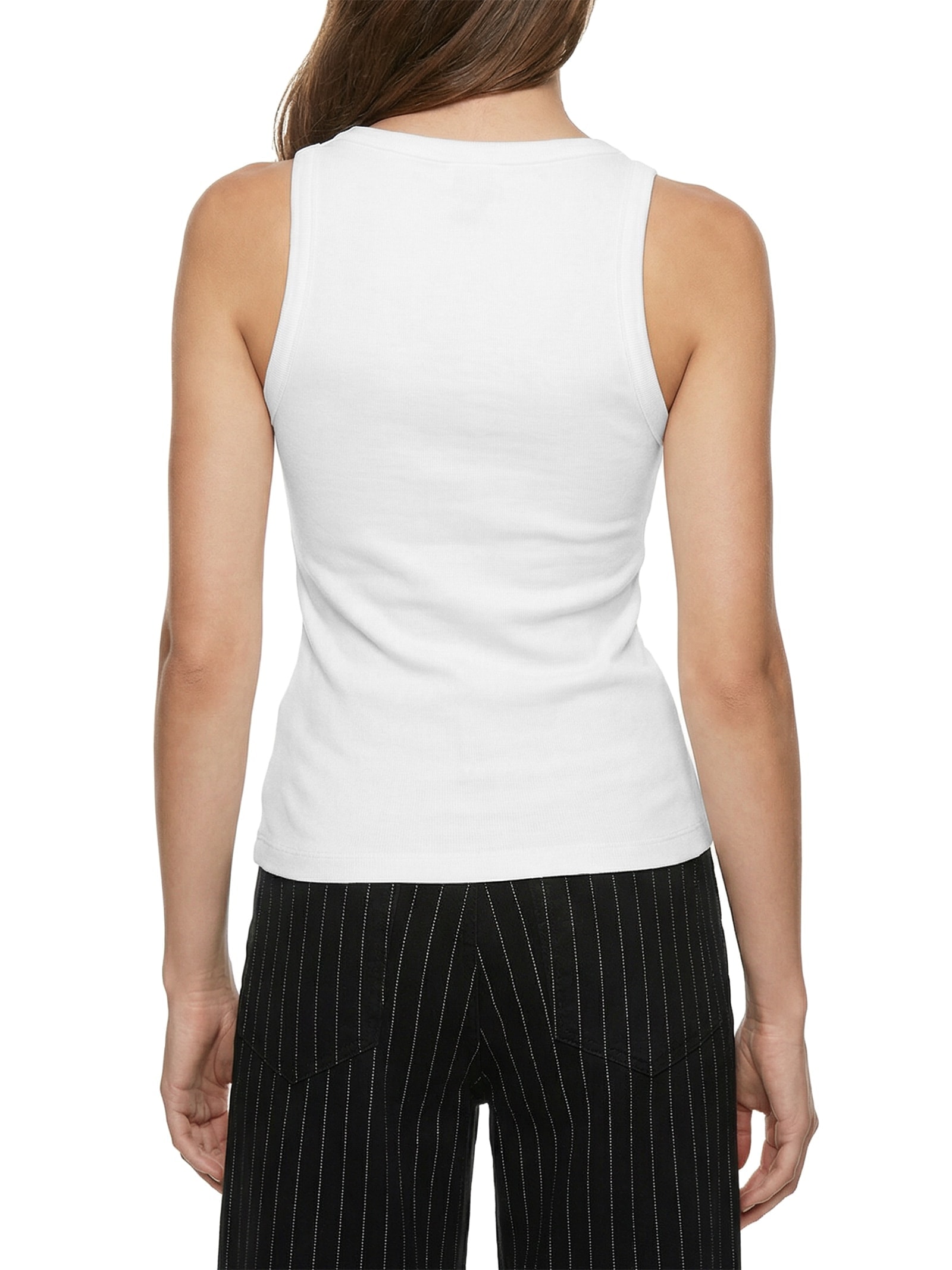 Regata Feminina Canelada Off White Colcci