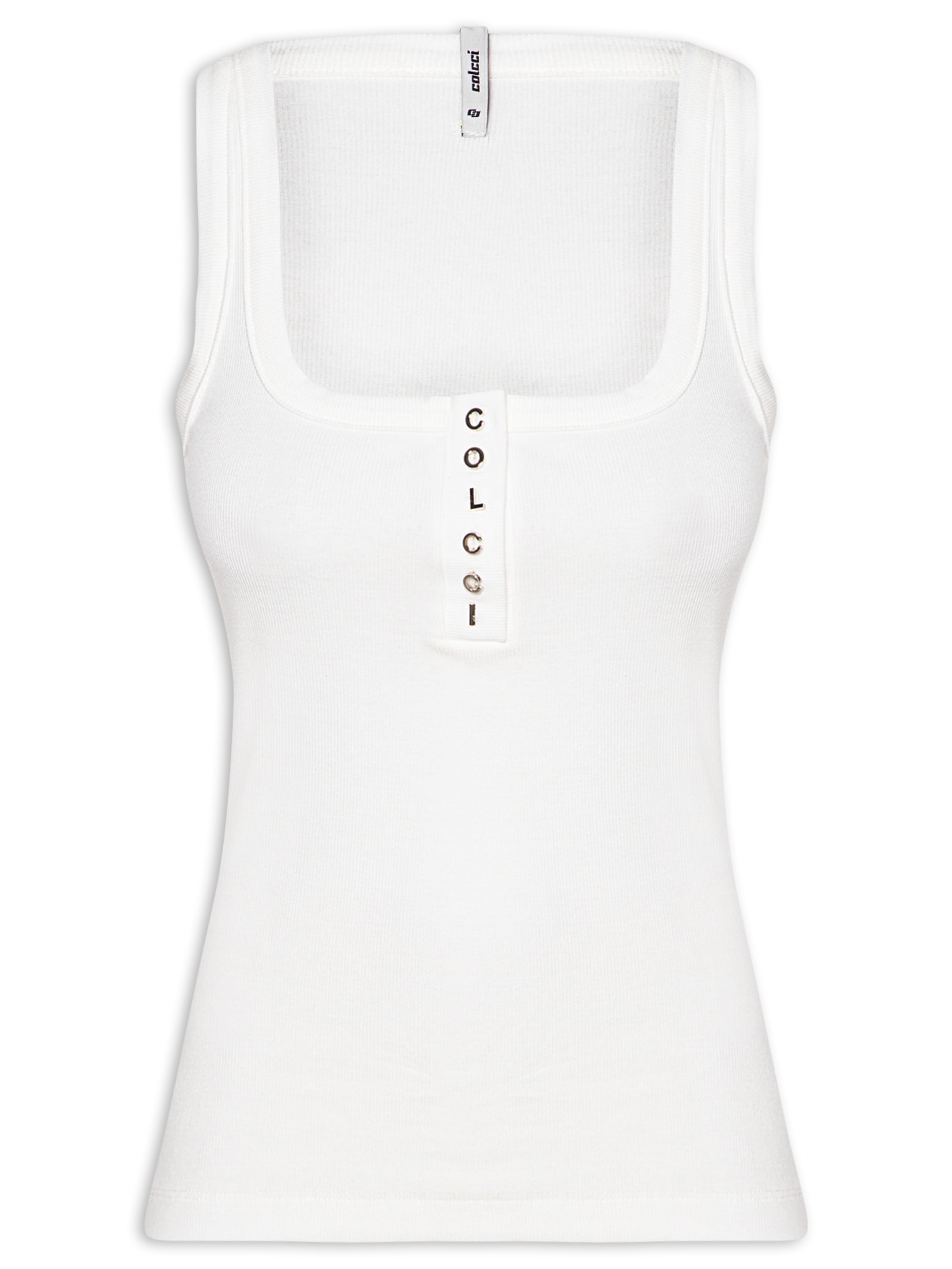 Regata Feminina Canelada Off White Colcci