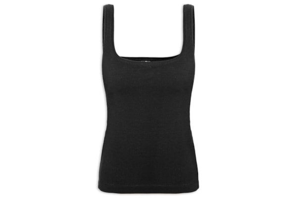 Regata Feminina Canelada - Preto