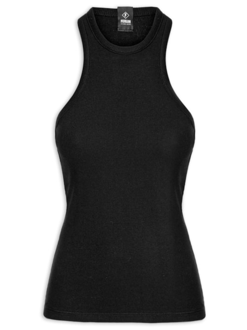 Regata Feminina Canelada – Preto